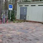 Stacja ładowania samochodów elektrycznych NOXO.ENERGY - Hotel Senator - Garo LS-4